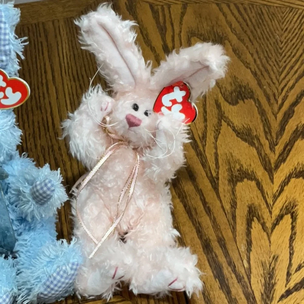 Cute Hutchins, Burrows & Blush Stuffed Animal Bunnies/Rabbits TyAttic Treasures